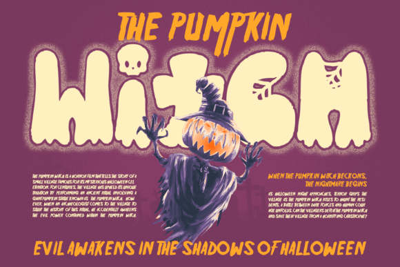 Spooky Treat Font preview 4