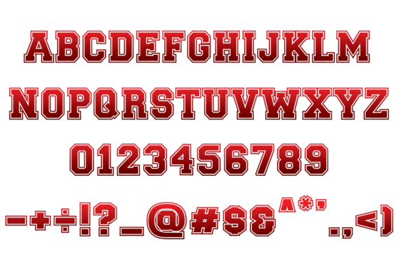 Sport Border Font preview 4