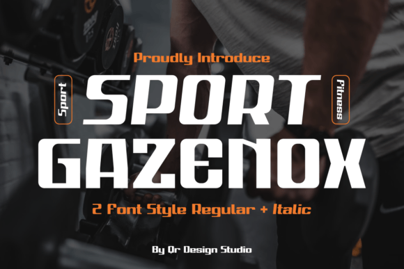 Sport Gazenox Font Sport Gazenox Font