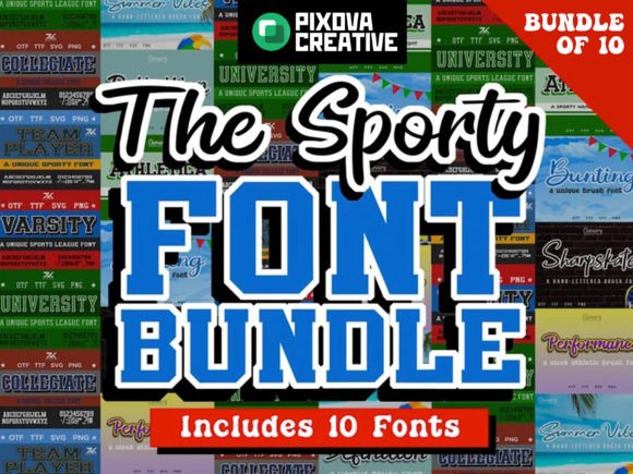 Sport Bundle Font preview 2