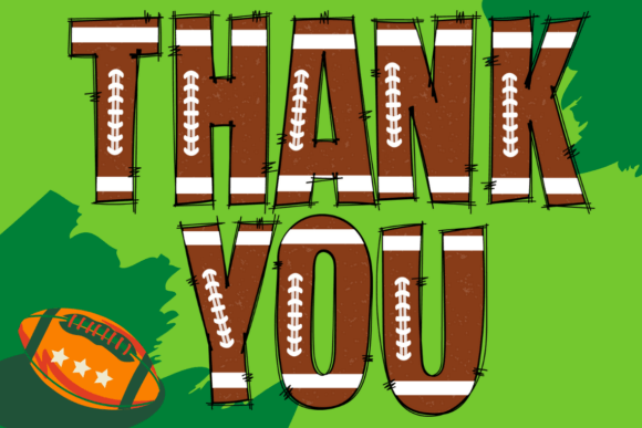 Sport Football Doodle Font preview 4