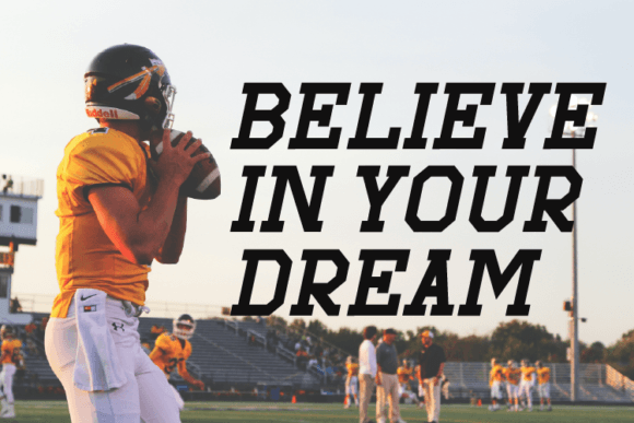 Sportfield Varsity Font preview 2