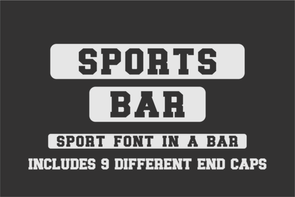 Sports Bar Font Sports Bar Font