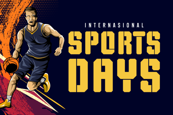 Sports Modern Font preview 2