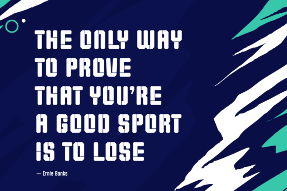 Sports Modern Font preview 3