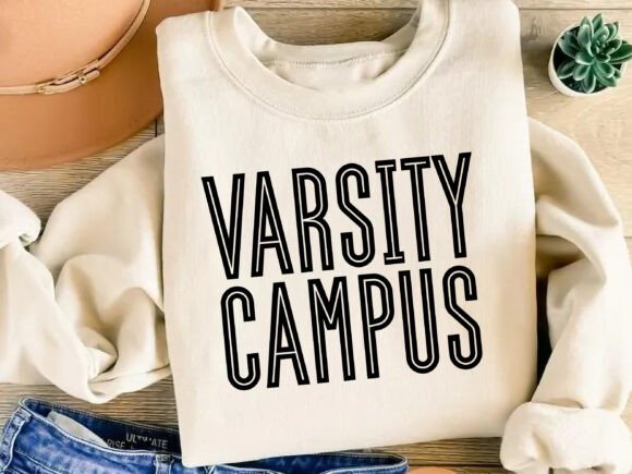 Sporty Varsity Font preview 3