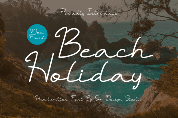 Beach Holiday Font