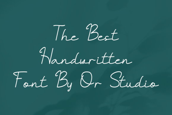 Beach Holiday Font preview 4