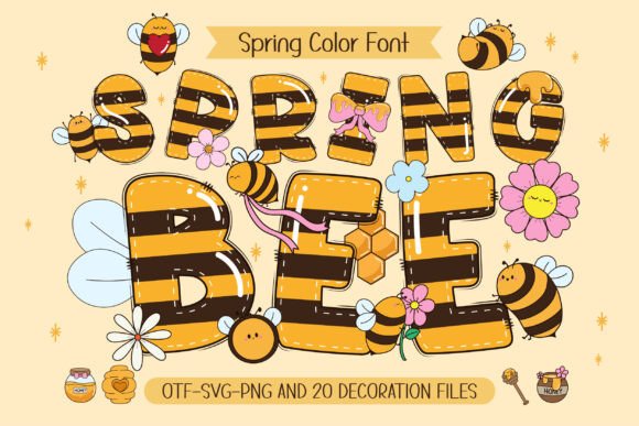Spring Bee Font