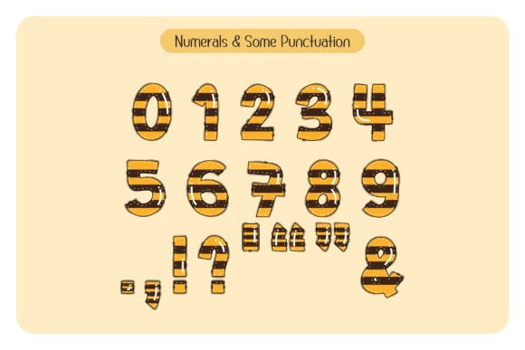 Spring Bee Font preview 3