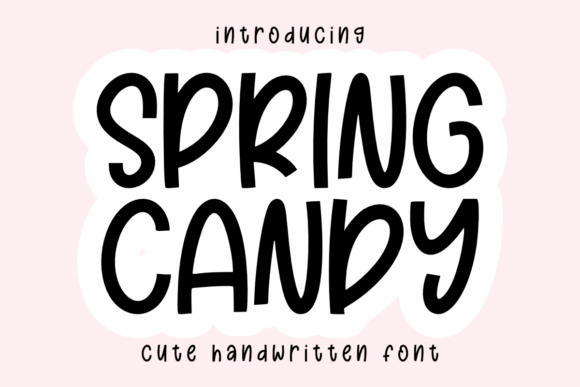 Spring Candy Font Spring Candy Font