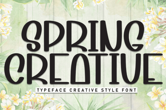 Spring Creative Font Spring Creative Font