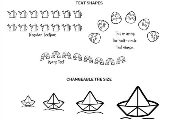 Spring Doodle Font preview 7