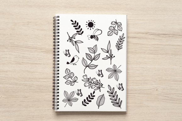 Spring Doodle Font preview 8