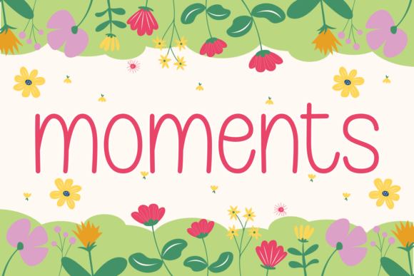 Spring Funny Font preview 2