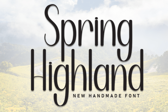 Spring Highland Font