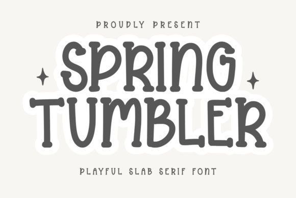 Spring Tumbler Font