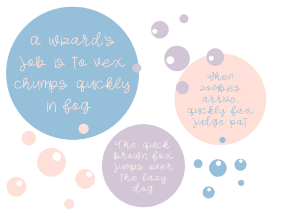 Springtime Font preview 3