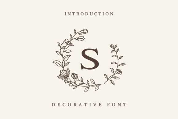 Springtime Flowers Font