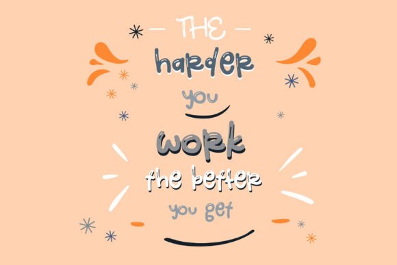 Spritzer Font preview 2