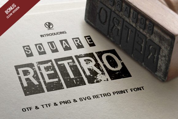 Square Retro Font Square Retro Font