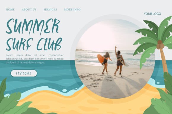Beach Night Font preview 4