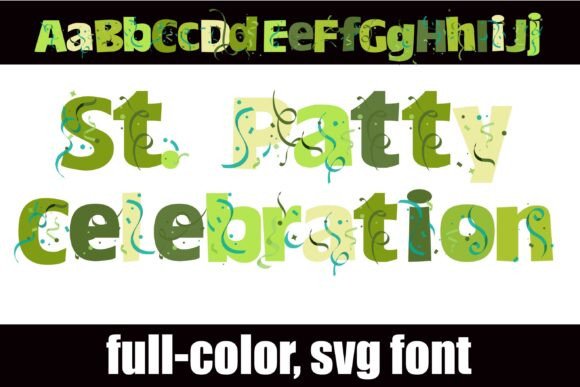 St. Patty Celebration Font St. Patty Celebration Font