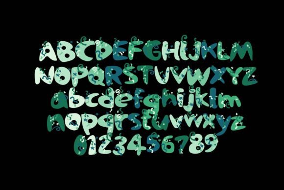 St. Patty Celebratory Font preview 3