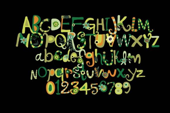 St. Patty Shine Font preview 4