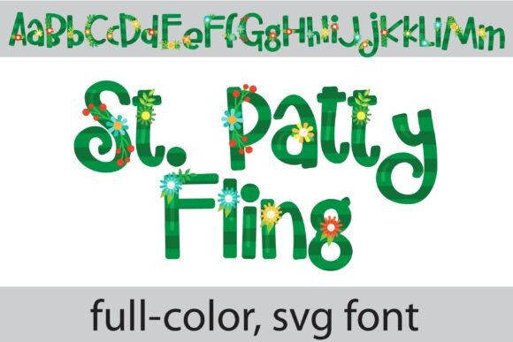 St. Patty Fling Font St. Patty Fling Font
