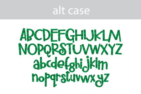 St. Patty Fling Font preview 2