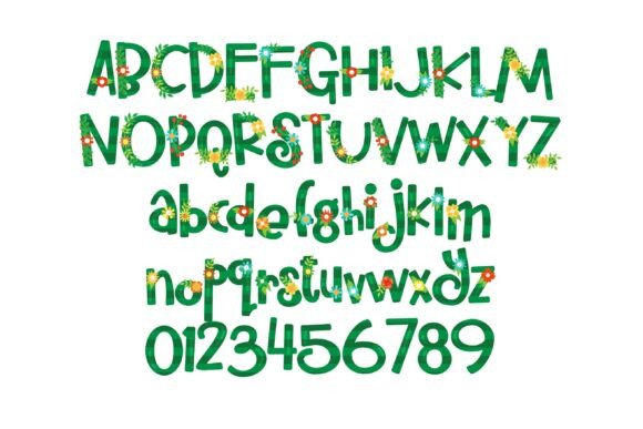 St. Patty Fling Font preview 3