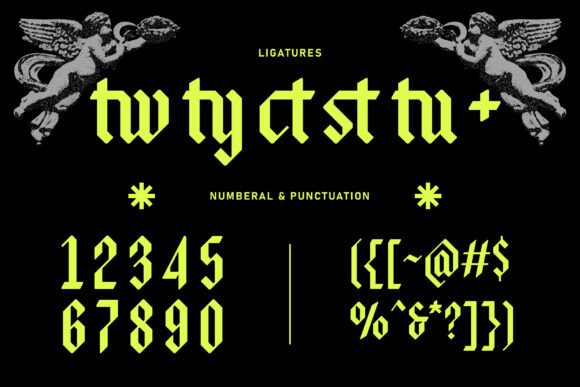 Stackwin Font preview 3