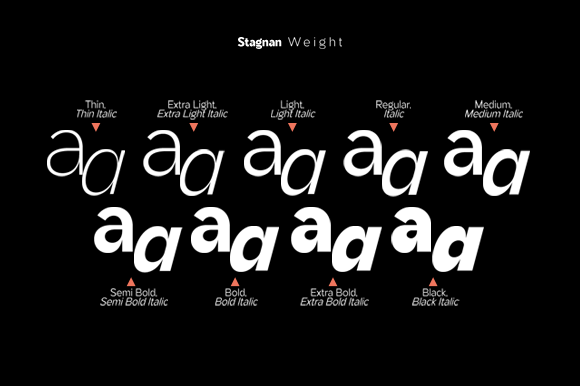 Stagnan Font preview 2