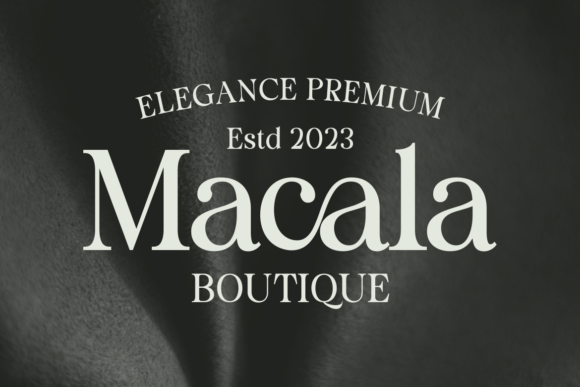 Staller Font preview 3