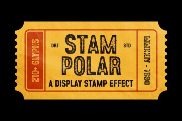 Stampolar Font Stampolar Font