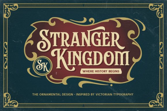 Stanford Breath Font preview 3