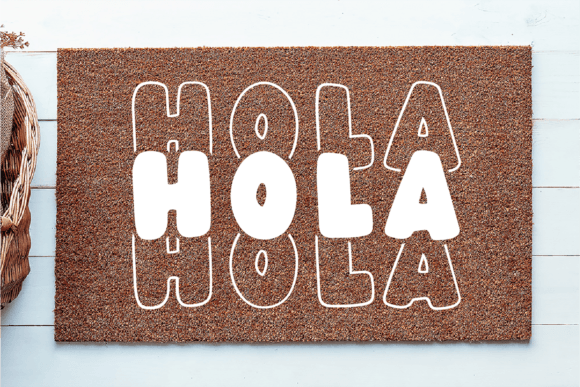 Beach Stacked Retro Soft Font preview 2