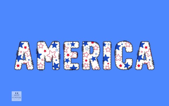 Star Army Font preview 3