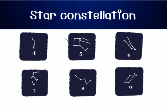 Star Constellation Font preview 4