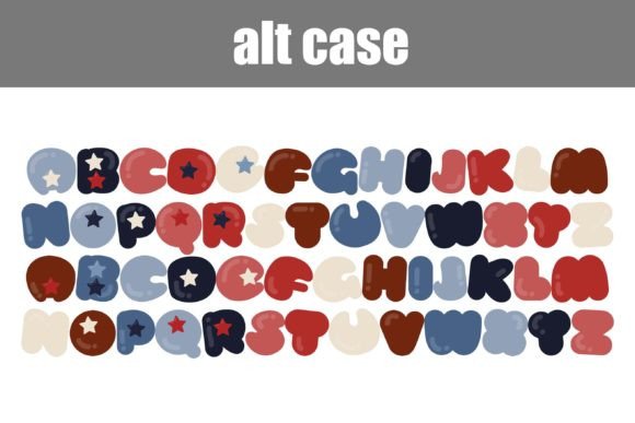 Star Dot Font preview 2