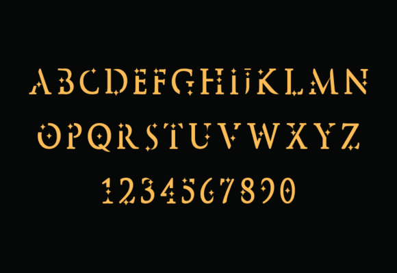Star Stars Font preview 4