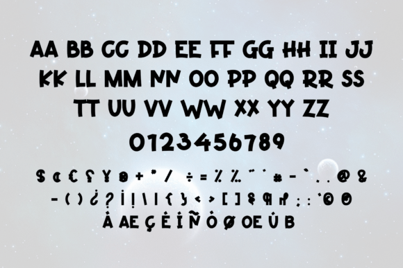 Starboy Font preview 4