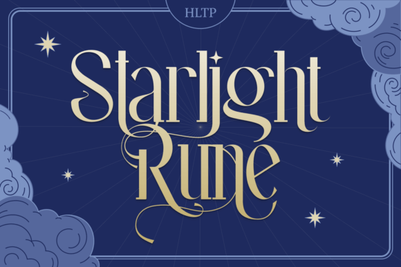 Starlight Rune Font preview 2