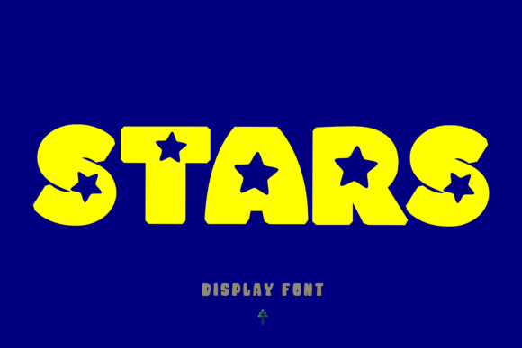Stars Font preview 2