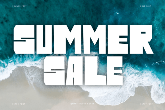 Beach Tarlon Font preview 2