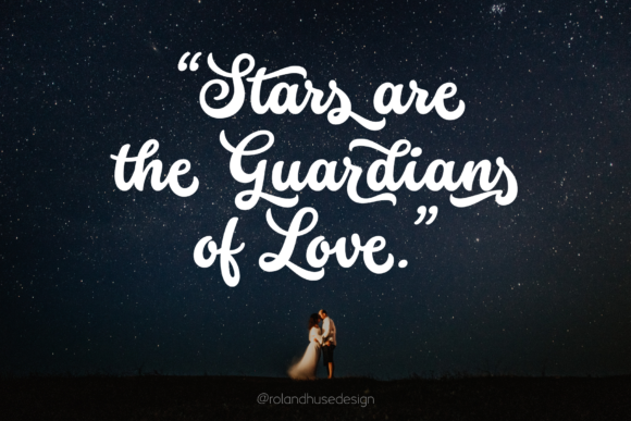 Stars & Love Font preview 2