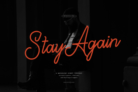 Stay Again Font Stay Again Font