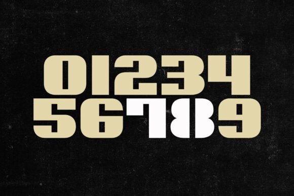 Static Surge Font preview 4