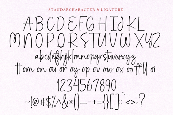 Stay Wonderland Font preview 2